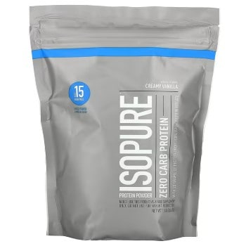 Zero Carb Isopure protein powder
